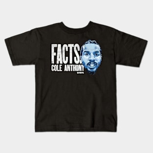 cole anthony facts Kids T-Shirt